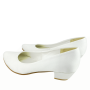 Bridal shoes Stacy Satin Ivory