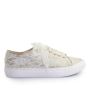 White Lady 937 Champagne lace sneaker