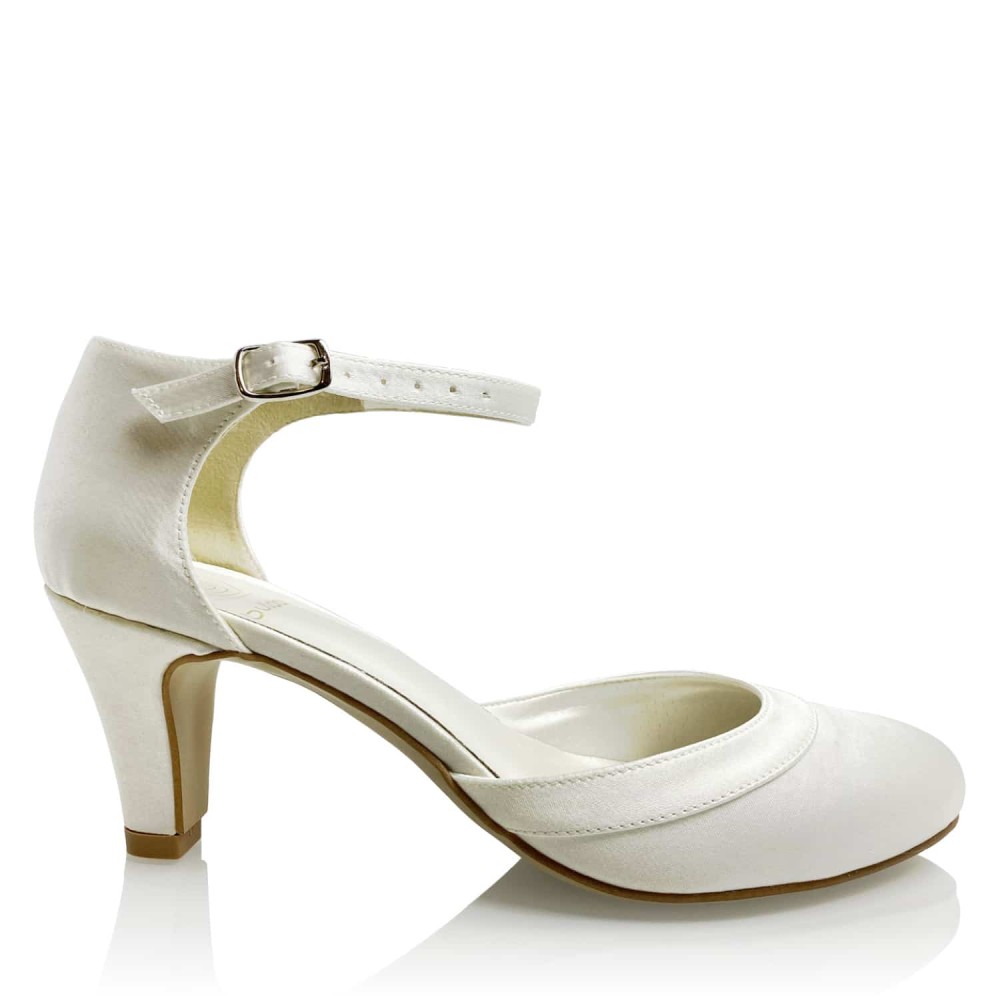 Wedding shoes Diana Satin Ivory