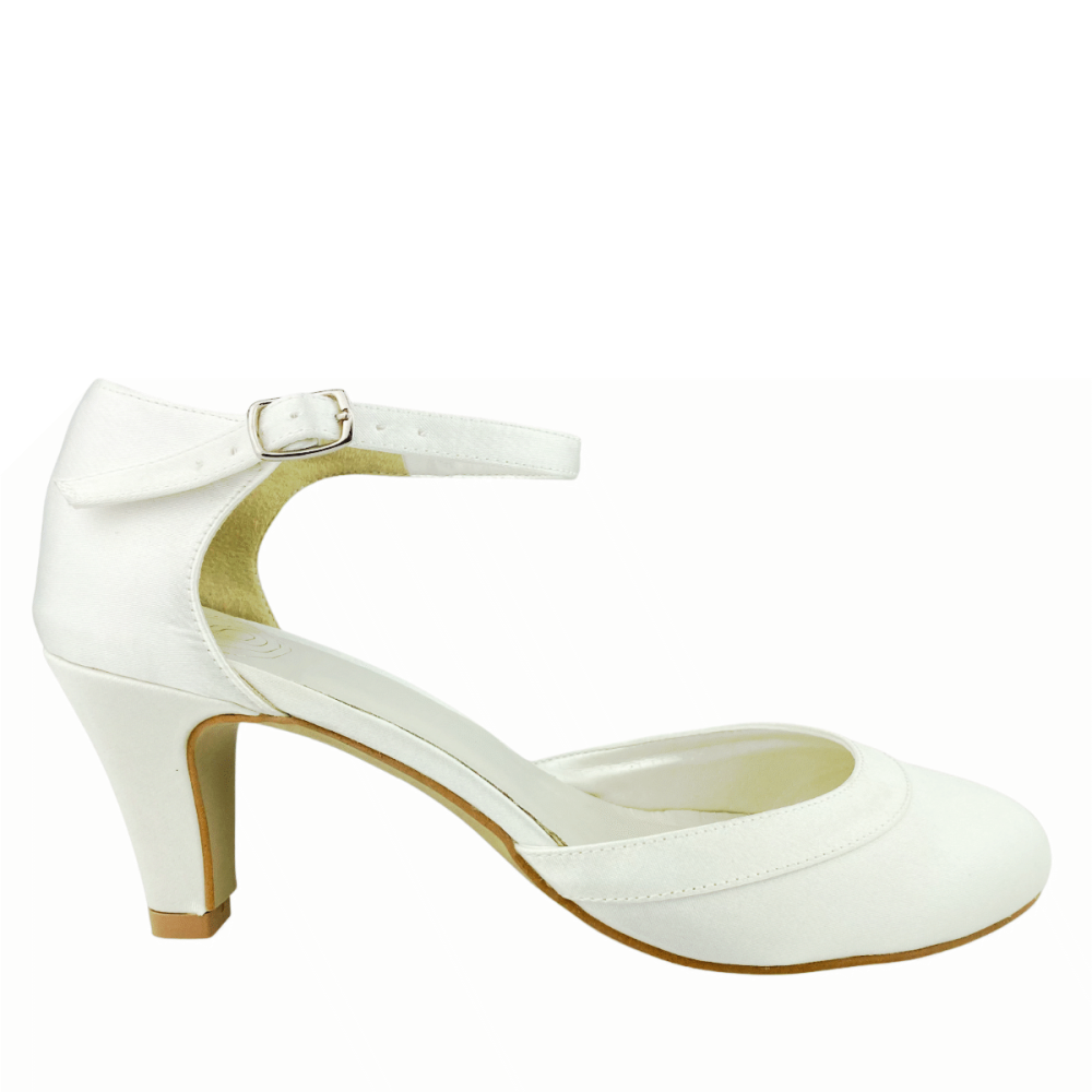 Wedding shoes Diana Satin Ivory