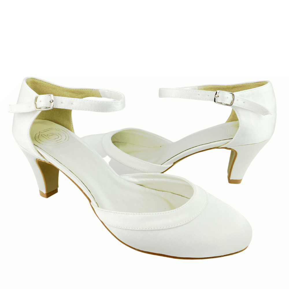 Wedding shoes Diana Satin Ivory
