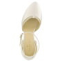 Свадебные атласные туфли Avalia LUNA Ivory