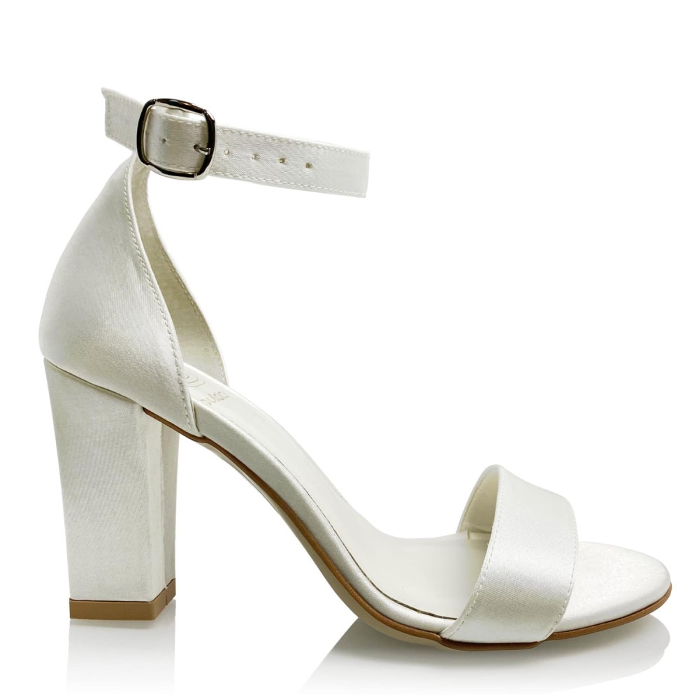 Bridal shoes Helena Satin Ivory