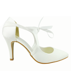 Wedding shoes Emma Satin Ivory