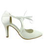 Wedding shoes Emma Satin Ivory