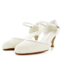 Wedding shoes White Lady 800 Ivory leather lace
