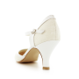 Wedding shoes White Lady 800 Ivory leather lace