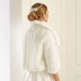 Cape in fur look Avalia E4A