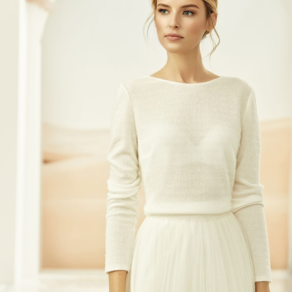 Cashmere effect bolero Avalia E326