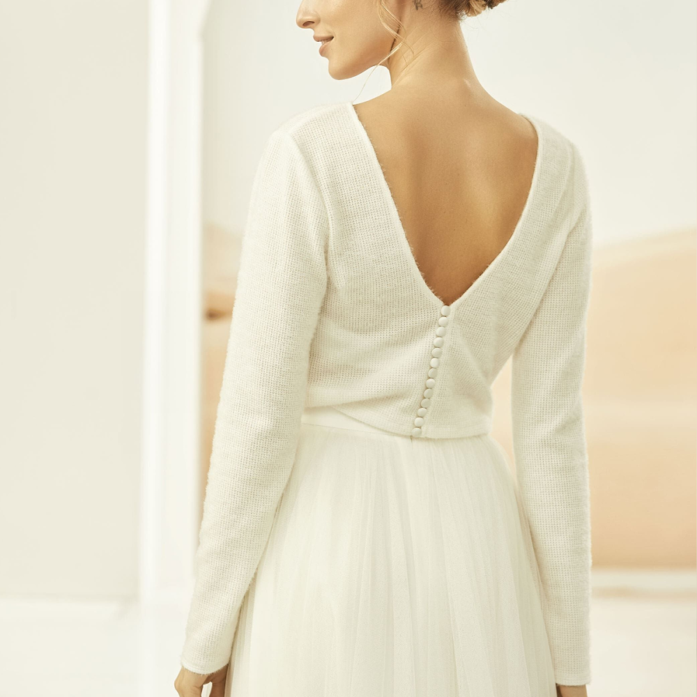 Cashmere effect bolero Avalia E326