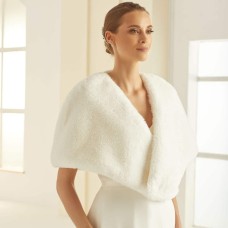 Cape in fur look Avalia E306