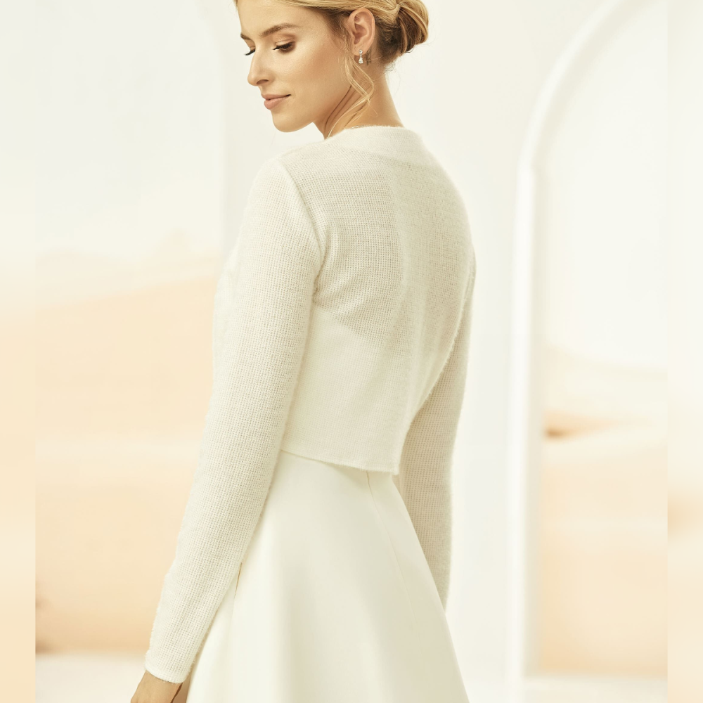 Cashmere effect bolero Avalia E317