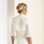 Satin bridal jacket Avalia E55S