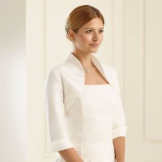 Avalia E55T taffeta bridal jacket