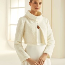 Avalia E291 wool bridal jacket
