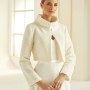 Avalia E291 wool bridal jacket