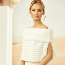 Avalia E316 imitation fur bolero