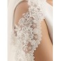 Veil with lace edge Avalia S200
