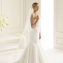 Veil with cranked edge Avalia S121