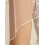 Veil with cranked edge Avalia S121