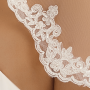 Veil with lace edge Avalia S106