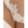 Veil with lace edge Avalia S106
