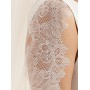 Veil with lace edge Avalia S178
