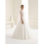 Veil with lace edge Avalia S178