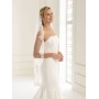 Veil with lace edge Avalia S192