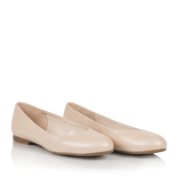 Bride ballerinas Bea leather cream