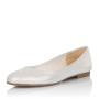 Bride ballerinas Bea silver glitter