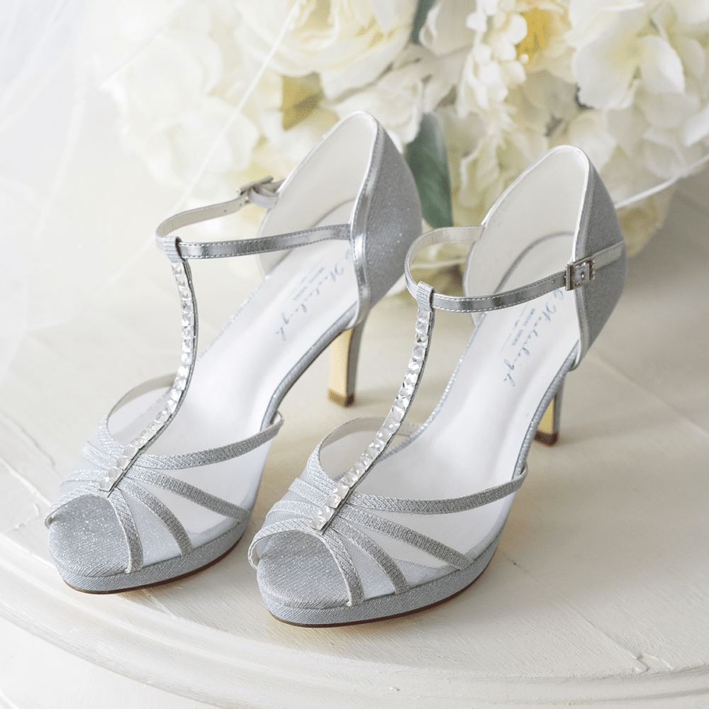 Wedding shoes G. Westerleigh Anita silver