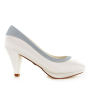Свадебные атласные туфли White Lady 838