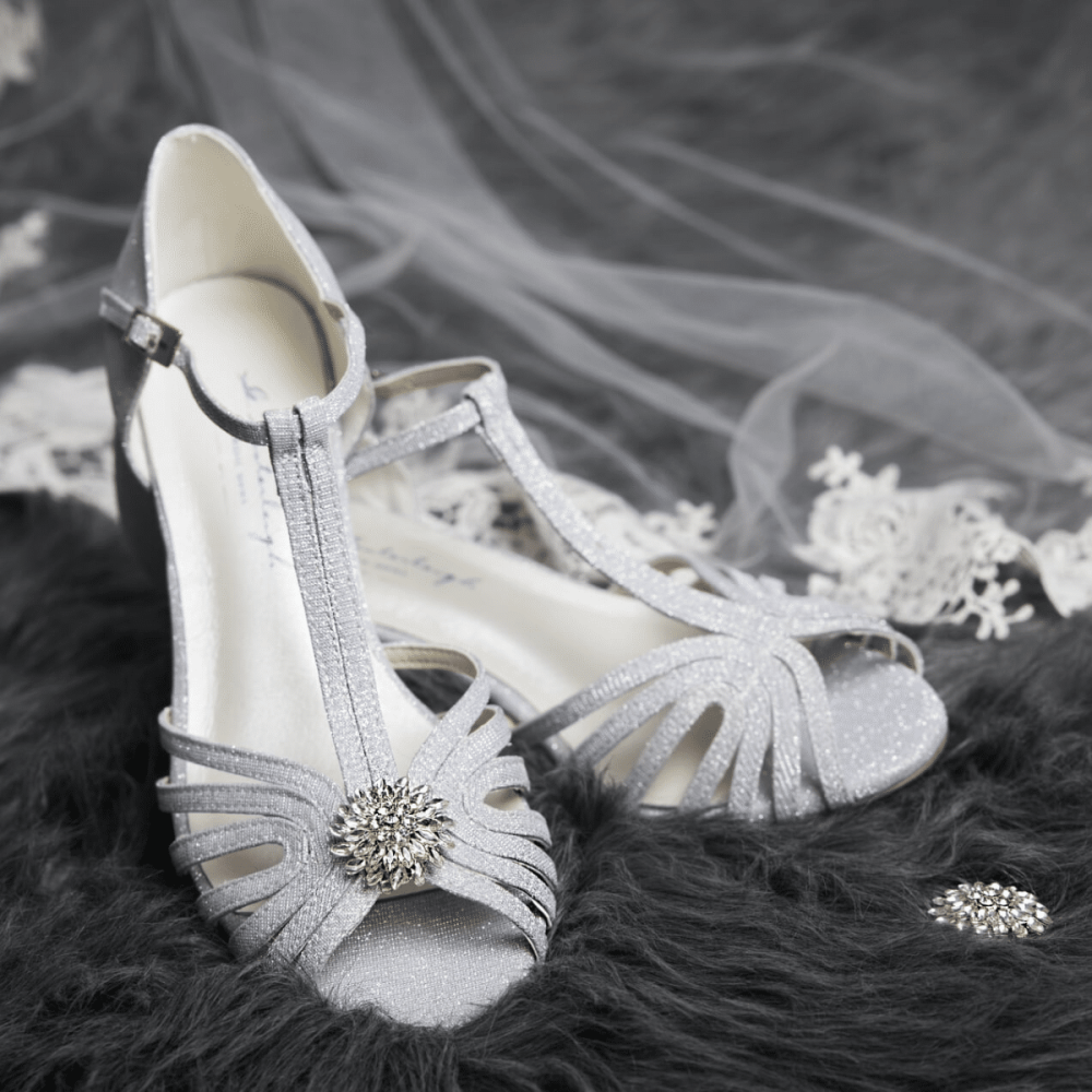Wedding shoes G. Westerleigh Isabelle silver