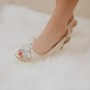 Wedding shoes Lilly Diamond Ivory leather