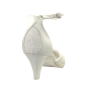 Wedding shoes Kira white with pearls