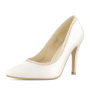 Свадебные атласные туфли Avalia DIVA Ivory