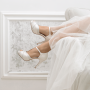 Свадебные туфли G. Westerleigh Chrystal Ivory