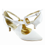 Wedding shoes Alice Satin White