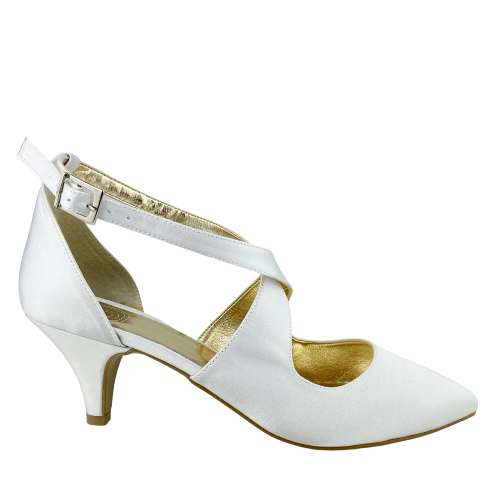 Wedding shoes Alice Satin White