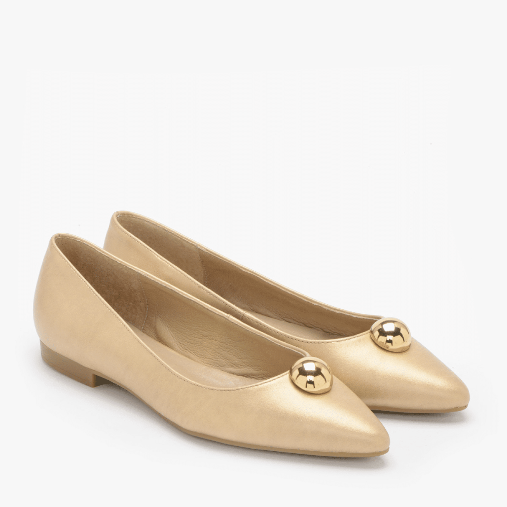 Bridal shoes Zoe gold