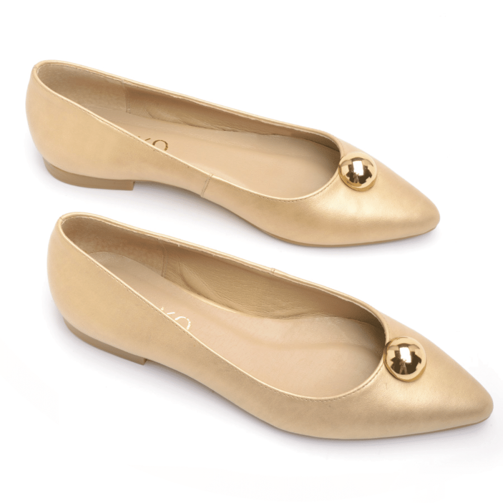 Bridal shoes Zoe gold