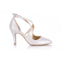 Bridal shoes Ida white-gold