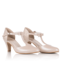 Bridal shoes leather Nelly cream