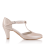 Bridal shoes leather Nelly cream