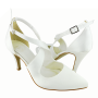 Bridal shoes Ida Satin Ivory