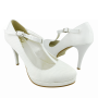 Bridal shoes Melina ivory high heels
