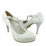 Bridal shoes Melina ivory high heels