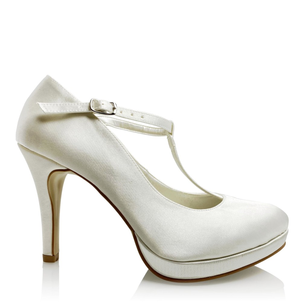 Wedding shoes Melina Satin Ivory