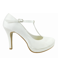 Wedding shoes Melina Satin Ivory